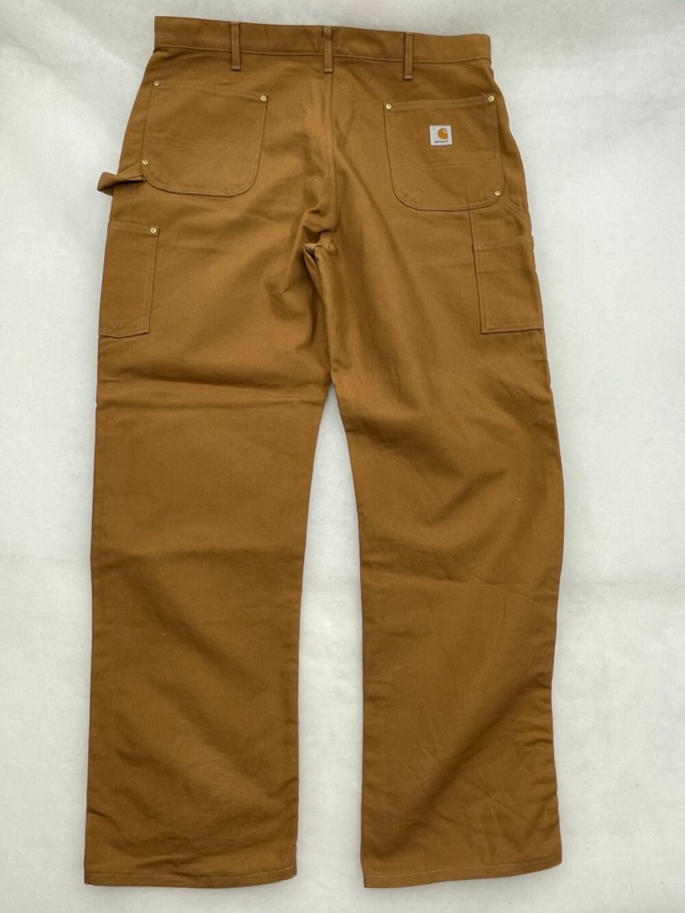 Carhartt B01 Loose Double Knee Duck Work Pants USA Made Men's 40 Fits 40x34 - Picture 3 of 13